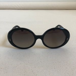 CELINE CL40065I 01F  POLARIZED Round Sunglasses
